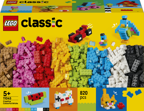 LEGO Classic - Kleurrijke Creatieve Stenen Creatief Speelgoed Om te Knutsel
