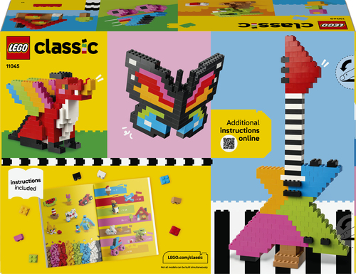 LEGO Classic - Kleurrijke Creatieve Stenen Creatief Speelgoed Om te Knutsel - Afbeelding 6