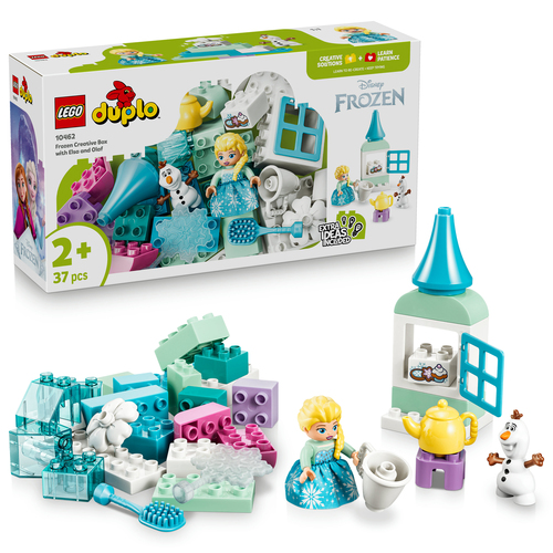 LEGO DUPLO - Disney Frozen Creatieve Doos met Elsa en Olaf Bouwpakket voor - Afbeelding 10