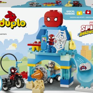 LEGO DUPLO – Marvel Team Spidey Hoofdkwartier Bouwpakket voor Kinderen en D