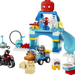 LEGO DUPLO – Marvel Team Spidey Hoofdkwartier Bouwpakket voor Kinderen en D