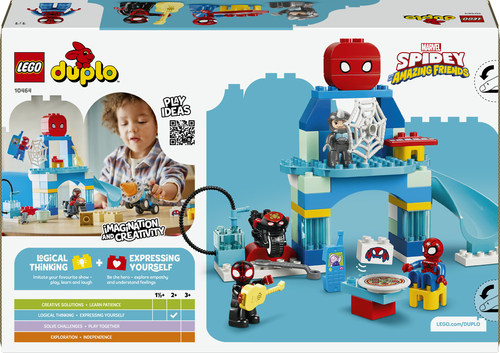 LEGO DUPLO - Marvel Team Spidey Hoofdkwartier Bouwpakket voor Kinderen en D - Afbeelding 5
