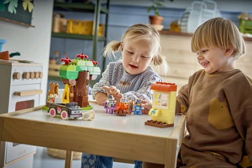 LEGO DUPLO - Bluey Pizzameisjes met Muffin en Bluey Educatief Speelgoed voo - Afbeelding 3