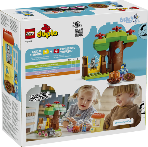 LEGO DUPLO - Bluey Pizzameisjes met Muffin en Bluey Educatief Speelgoed voo - Afbeelding 9