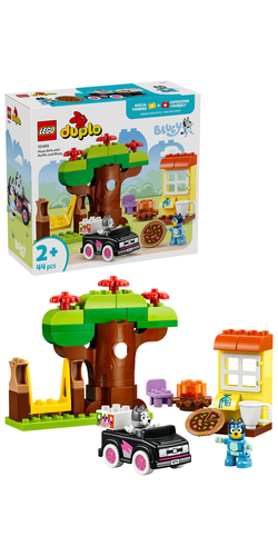 LEGO DUPLO - Bluey Pizzameisjes met Muffin en Bluey Educatief Speelgoed voo - Afbeelding 10