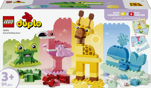 LEGO DUPLO - Dierenbouwspel Educatief Montessori Speelgoed voor Kinderen me