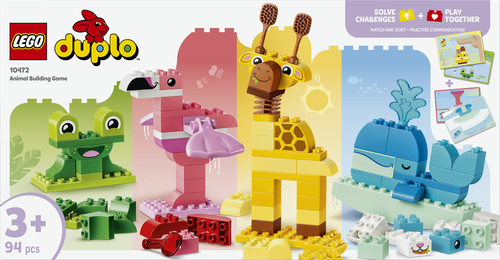LEGO DUPLO - Dierenbouwspel Educatief Montessori Speelgoed voor Kinderen me - Afbeelding 8
