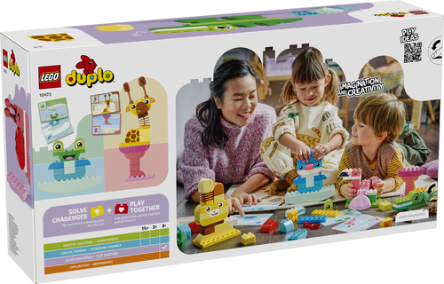 LEGO DUPLO - Dierenbouwspel Educatief Montessori Speelgoed voor Kinderen me - Afbeelding 9