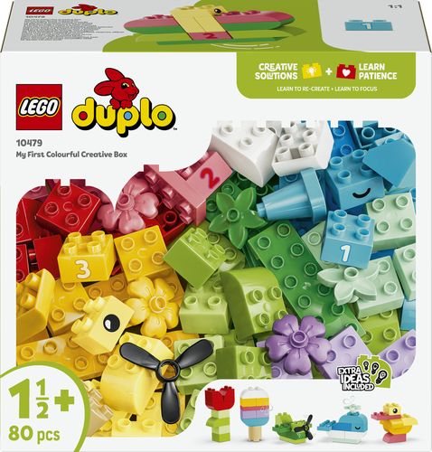 LEGO DUPLO - Classic Kleurrijke Creatieve Doos Bouwpakket met Creatief Spee
