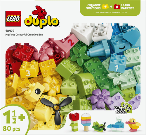 LEGO DUPLO - Classic Kleurrijke Creatieve Doos Bouwpakket met Creatief Spee - Afbeelding 8