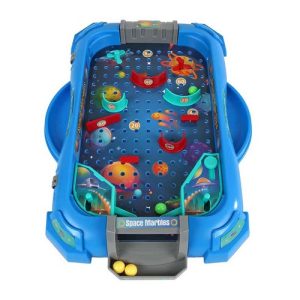 Pinball flipperkast space marbles 2in1 33,5×24,5x6cm