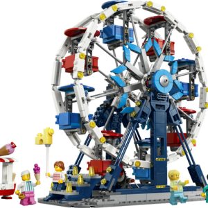 LEGO Creator 3in1 – Klassiek Reuzenrad, UFO-attractie en Zweefmolen 31389