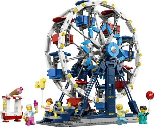 LEGO Creator 3in1 - Klassiek Reuzenrad, UFO-attractie en Zweefmolen 31389 - Afbeelding 2