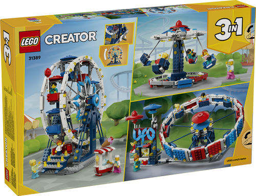 LEGO Creator 3in1 - Klassiek Reuzenrad, UFO-attractie en Zweefmolen 31389 - Afbeelding 10