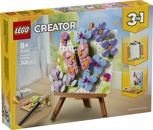 LEGO Creator 3in1 - Bloemenschilderij Bloemen Speelgoed voor Kinderen en Ki - Afbeelding 8