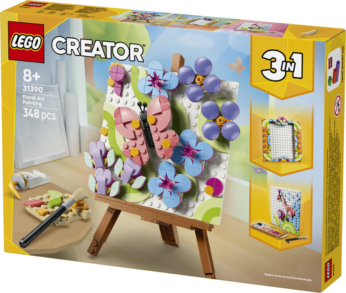 LEGO Creator 3in1 - Bloemenschilderij Bloemen Speelgoed voor Kinderen en Ki - Afbeelding 9