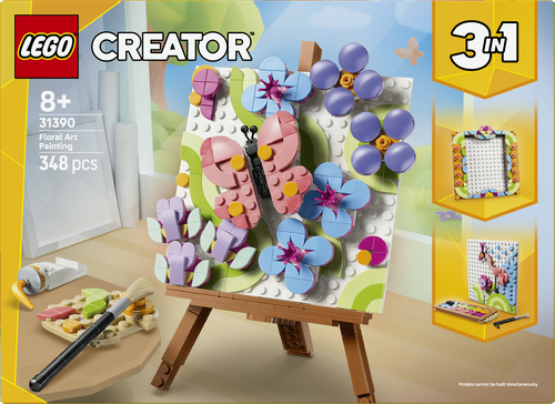 LEGO Creator 3in1 - Bloemenschilderij Bloemen Speelgoed voor Kinderen en Ki - Afbeelding 10