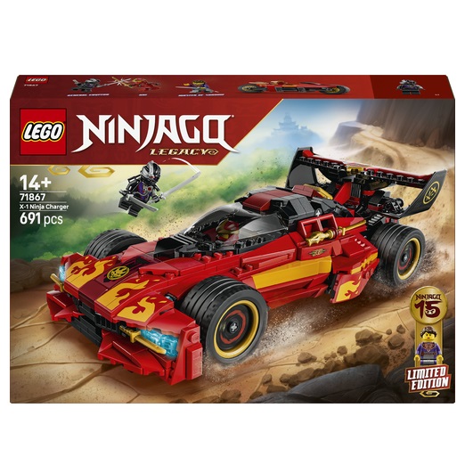 LEGO NINJAGO - 15-jarig Jubileum: X-1 Ninja Charger 71867