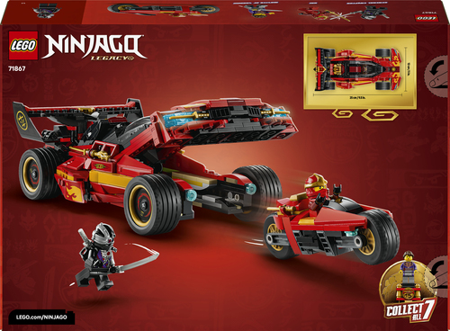 LEGO NINJAGO - 15-jarig Jubileum: X-1 Ninja Charger 71867 - Afbeelding 6