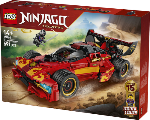 LEGO NINJAGO - 15-jarig Jubileum: X-1 Ninja Charger 71867 - Afbeelding 8