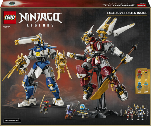 LEGO NINJAGO - De Twee Torenhoge Mecha 71870 - Afbeelding 6