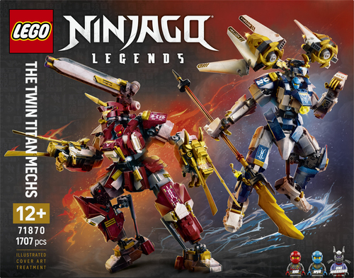 LEGO NINJAGO - De Twee Torenhoge Mecha 71870 - Afbeelding 9