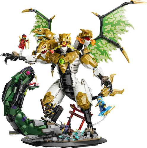 LEGO NINJAGO - Ultra Drakenstrijd Draak 71872 - Afbeelding 2