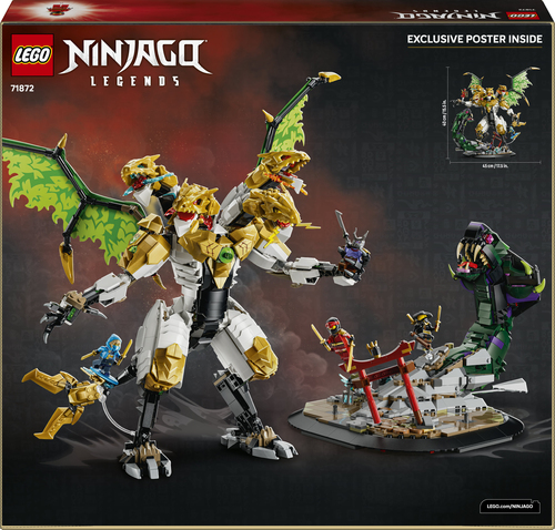 LEGO NINJAGO - Ultra Drakenstrijd Draak 71872 - Afbeelding 8
