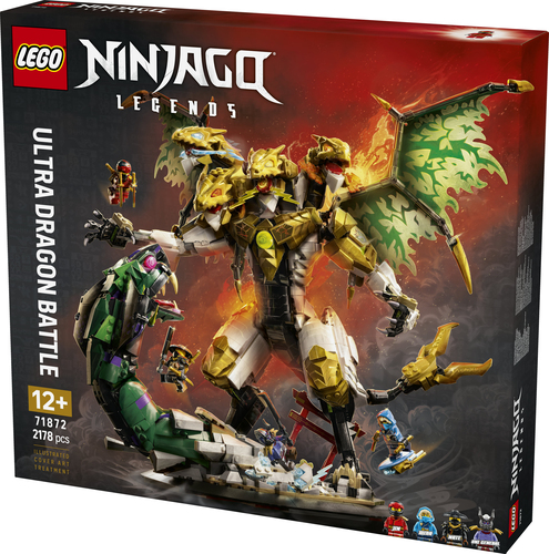LEGO NINJAGO - Ultra Drakenstrijd Draak 71872 - Afbeelding 10