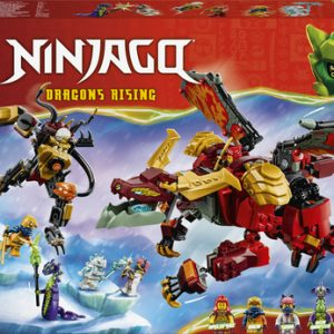 LEGO NINJAGO – Wyldfyre’s Transformerende Drakenmecha 71868