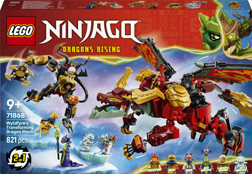 LEGO NINJAGO - Wyldfyre's Transformerende Drakenmecha 71868