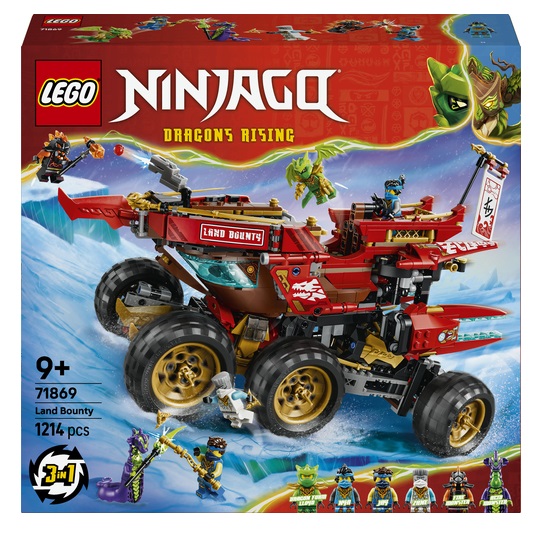 LEGO NINJAGO - Land-Bounty Bouwpakket met Truck 71869