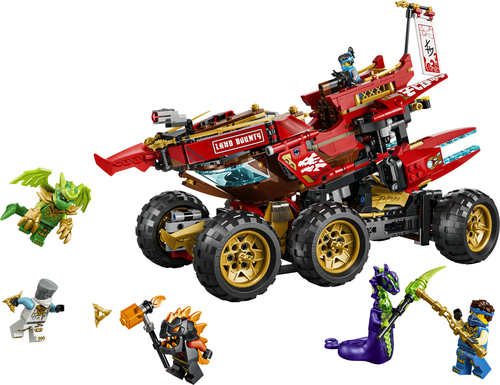 LEGO NINJAGO - Land-Bounty Bouwpakket met Truck 71869 - Afbeelding 2