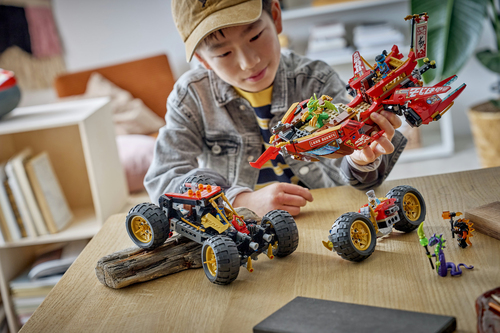 LEGO NINJAGO - Land-Bounty Bouwpakket met Truck 71869 - Afbeelding 3