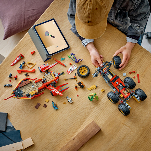 LEGO NINJAGO - Land-Bounty Bouwpakket met Truck 71869 - Afbeelding 5