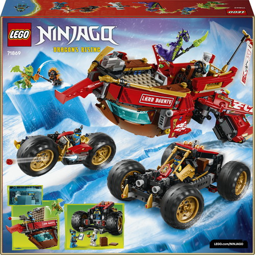 LEGO NINJAGO - Land-Bounty Bouwpakket met Truck 71869 - Afbeelding 6