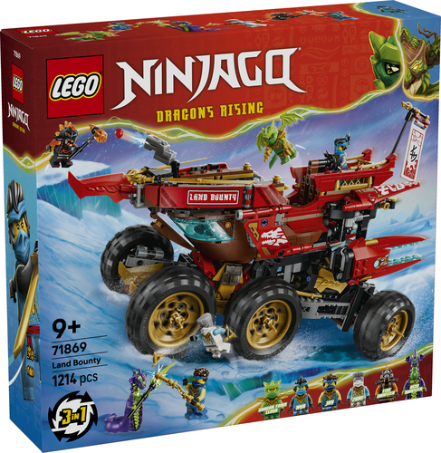 LEGO NINJAGO - Land-Bounty Bouwpakket met Truck 71869 - Afbeelding 7