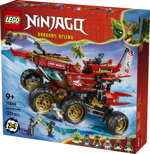 LEGO NINJAGO - Land-Bounty Bouwpakket met Truck 71869 - Afbeelding 8