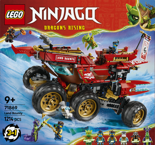 LEGO NINJAGO - Land-Bounty Bouwpakket met Truck 71869 - Afbeelding 9