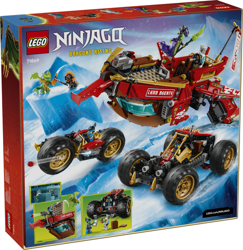 LEGO NINJAGO - Land-Bounty Bouwpakket met Truck 71869 - Afbeelding 10