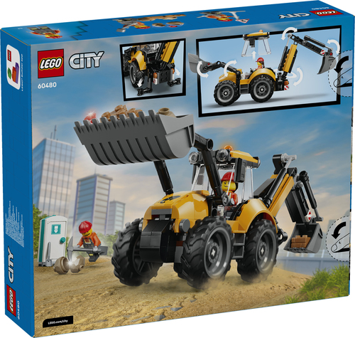 LEGO City - Gele Graaflaadmachine 60480 - Afbeelding 10