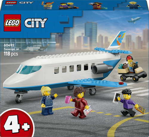 LEGO City - Passagierstoestel Vliegtuig 60492