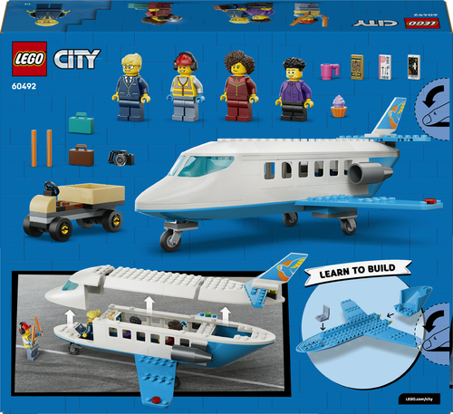 LEGO City - Passagierstoestel Vliegtuig 60492 - Afbeelding 7