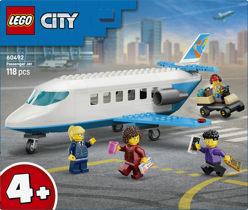 LEGO City - Passagierstoestel Vliegtuig 60492 - Afbeelding 10