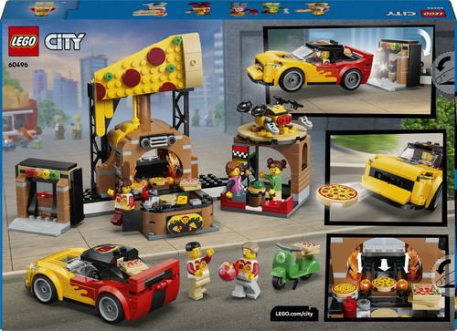 LEGO City - Pizzacentrale met Voertuigen Pizza 60496 - Afbeelding 6