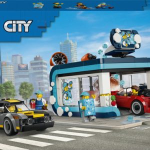 LEGO City – Autowasstraat Auto Bouwpakket 60497
