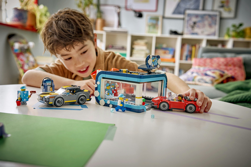 LEGO City - Autowasstraat Auto Bouwpakket 60497 - Afbeelding 4