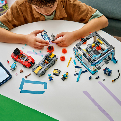 LEGO City - Autowasstraat Auto Bouwpakket 60497 - Afbeelding 5