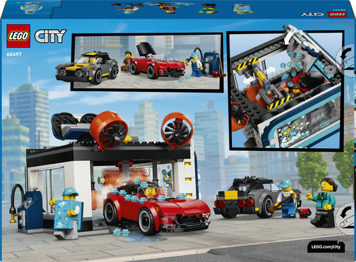 LEGO City - Autowasstraat Auto Bouwpakket 60497 - Afbeelding 6