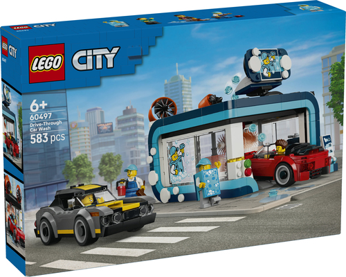 LEGO City - Autowasstraat Auto Bouwpakket 60497 - Afbeelding 7